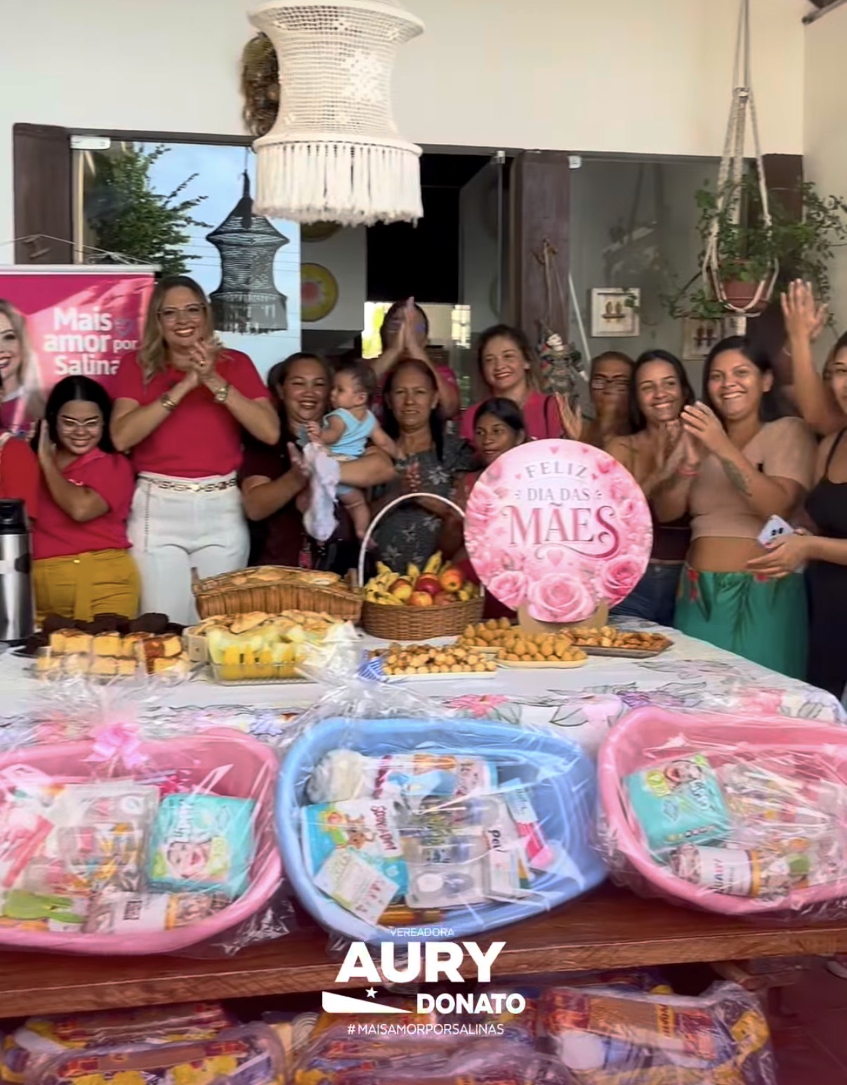 Amor por Salinas: Evento especial celebra o Mês das Mães com solidariedade